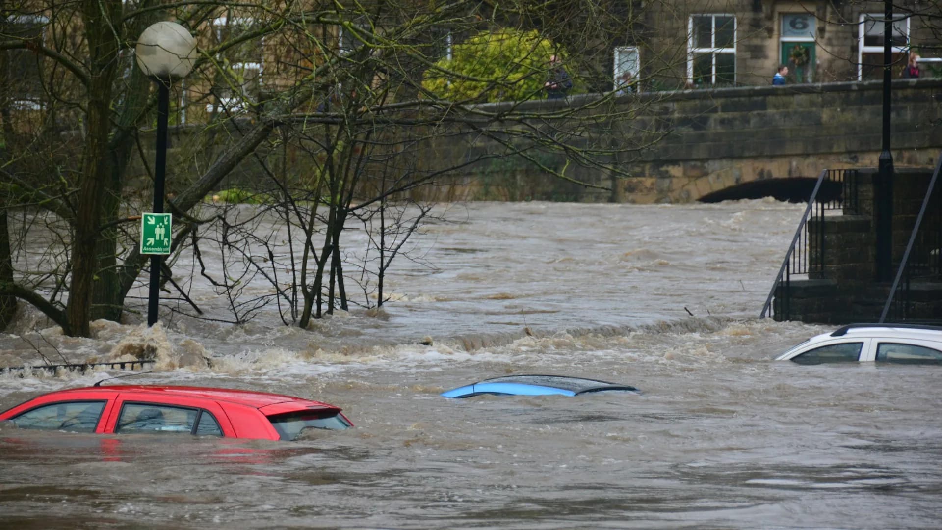Flood Mapping, Rapid satellite-based flood extent mapping for emergency response, insurance assessment, and recovery planning, operational within hours of an event